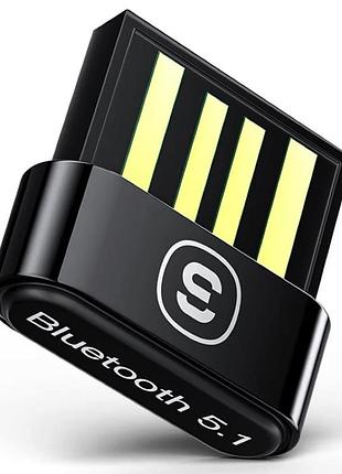 Bluetooth адаптер essager mini bt5.0 adapter black ebt50-mn01