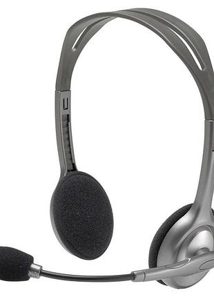 Гарнитура logitech h110 (981-000271)