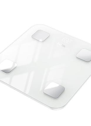 Напольные весы hoco hi21 smart body fat scale white