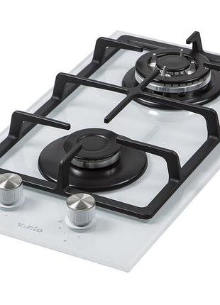 Газова варильна поверхня ventolux hsf320g cest wh (2 конфорки, 30 см.)