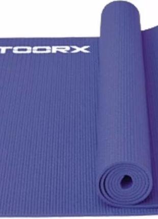 Коврик спортивный toorx yoga 173 х 60 х 0,4 см для йоги и фитнеса viola (mat-174)
