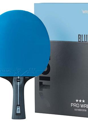 Ракетка для настільного тенісу stiga pro wrb blue edition 3 star fl (1213-0006-01)