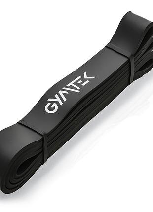 Резинка для фітнесу gymtek 17-39кг чорна