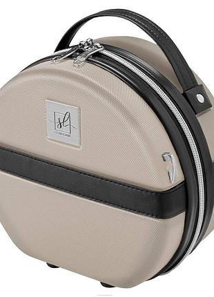 Бьюти-кейс semi line 5l champagne/black (t5674-1)