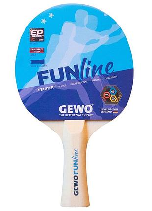 Ракетка для настільного тенісу gewo fun fl (96950000)