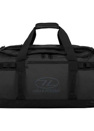 Сумка дорожная водозащитная highlander storm kitbag 45l black (db122-bk)