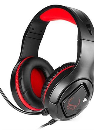 Гарнитура real-el gdx-7590 black/red