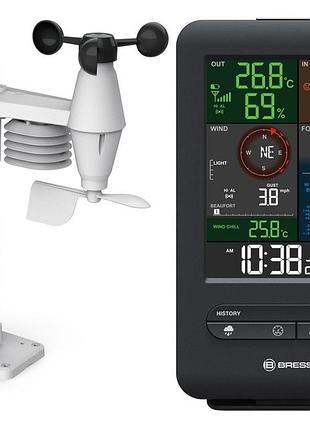 Метеостанція bresser weather center 5-in-1 beaufort (7002525)