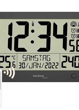 Годинник настінний technoline ws8026 black (ws8026) 4