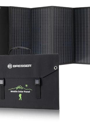 Портативний зарядний пристрій сонячна панель bresser mobile solar charger 120 watt usb dc (3810070)