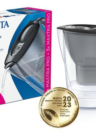 Фільтр-глечик brita marella mxpro графіт + 3 картриджа 1052796