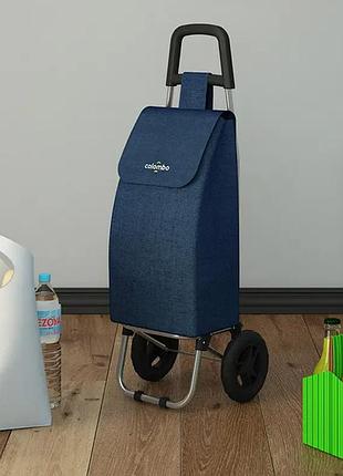 Сумка тележка colombo rolly blue (crl001b)