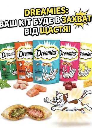 Ласощі для котів dreamies