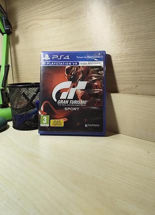 Диск gran turismo sport (ps4)