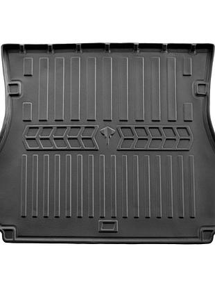 Резиновый 3d коврик в багажник на hyundai santa fe i (sm) 2001-2006 stingray