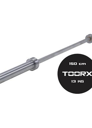 Гриф для штанги toorx max 320 kg power training 150 см 50 мм (bo-150)