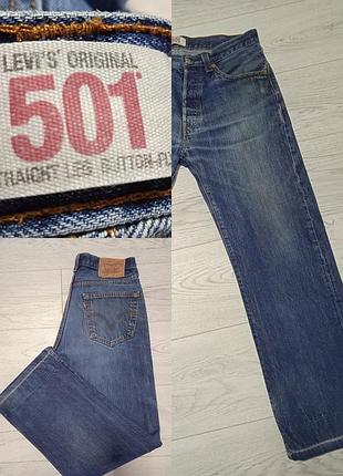 Джинси levi's 501  w32l30
