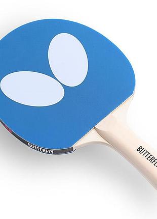 Ракетка для настільного тенісу butterfly logo racket blue fl (6017873402)