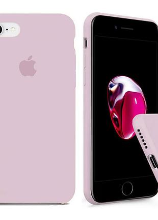 Чохол silicone full case для iphone 7 pink sand пудра