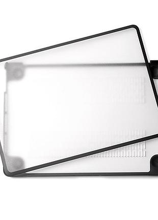 Чехол противоударный для macbook pro 13.3 hardshell matte case защита от ударов черный