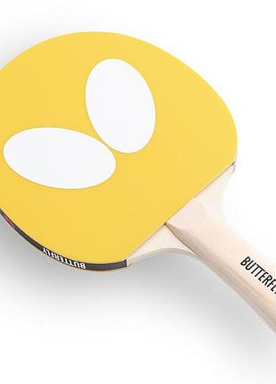 Ракетка для настільного тенісу butterfly logo racket yellow fl (6017873502)