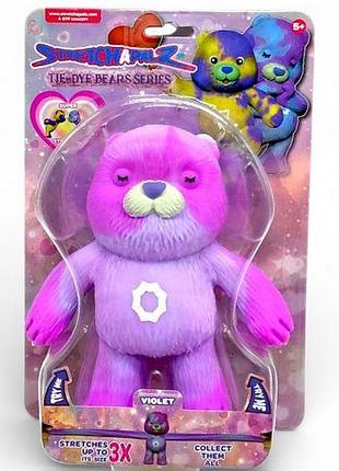 Игрушка-тянучка "стрейчапалз" 14см, серия tie dye bears (вид4)