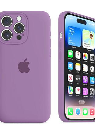 Чохол із захистом камери kassel silicone camera protective для iphone 16 pro (62) фіолетовий blueberry