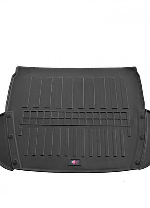 Резиновый 3d коврик в багажник на subaru forester (sj) 2012-2018 (3 части +2 уха) stingray