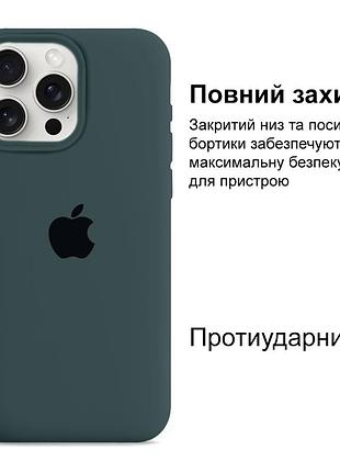 Чехол kassel silicone full case protective для iphone 16 pro max с микрофиброй серый plasma ash 2