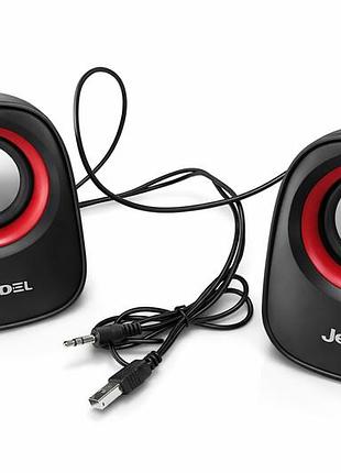 Колонки для пк jedel m600 usb 2x3w