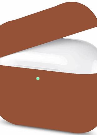 Чехол silicone case slim для airpods pro brown (42) коричневый