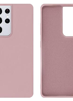 Чехол silicone case camera protective для samsung s24 ultra (18) пудра pink sand