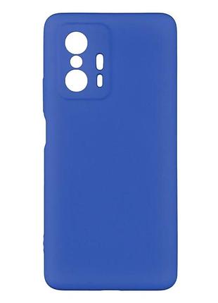 Чехол silicone case camera protective для xiaomi mi 11t ultraviolet (07) фиолетовый