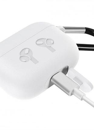 Чехол silicone case carabine airpods 3 (22) white