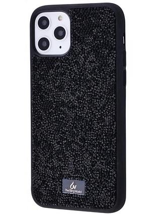 Чохол diamond the bling world case для iphone 13 pro (07) black чорний