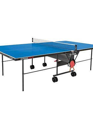 Теннисный стол stiga outdoor roller blue (717505)