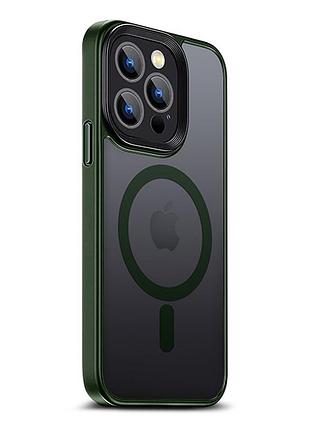 Чохол gripp case with magsafe для iphone 14 pro max — atrovirens