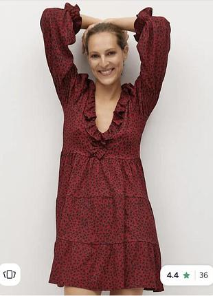 Платье женское от бренда mango, размер l-xl