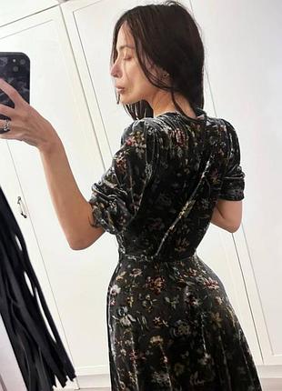 Платья велюр 3