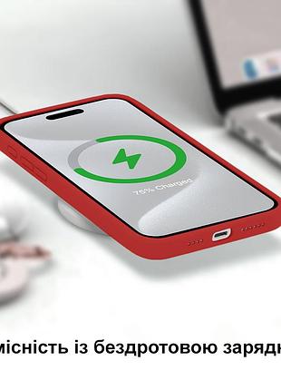 Чехол silicone case camera protective для samsung s8 plus (01) красный red 8