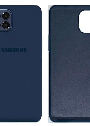 Чохол силіконовий full протиударний premium для samsung m53 (8) dark blue темно-синій