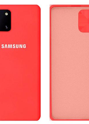 Чохол силіконовий full протиударний premium для samsung note10lite/a81/m60s (12) coral кораловий