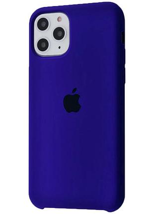 Чехол silicone case для iphone 11 pro max ultraviolet фиолетовый