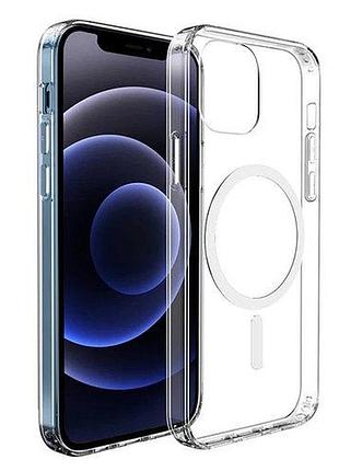 Чехол прозрачный силиконовый magsafe для iphone 11 pro max