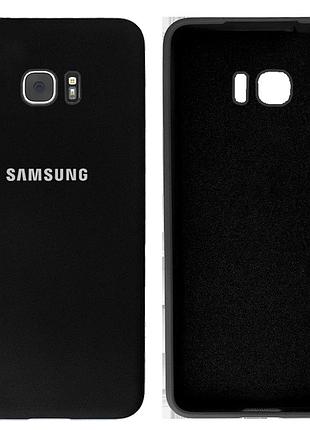 Чехол силиконовый full camera protective для samsung s7 (3) black чёрный