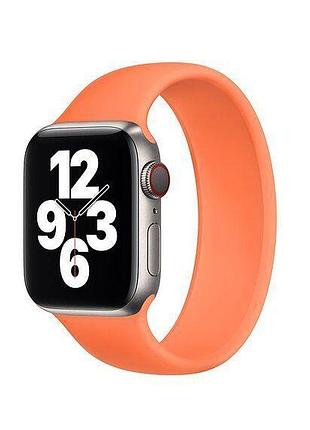 Ремешок apple watch solo loop 42mm/44mm/45mm (04) orange оранжевый