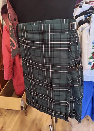 Спідниця шкільна кліткчаста.