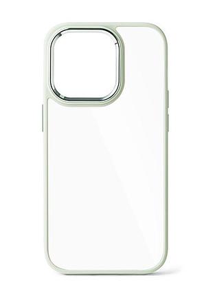 Чехол crystal shadow для iphone 15 pro - mint