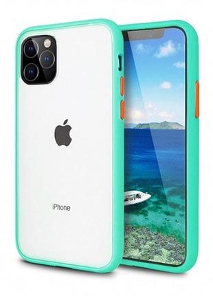 Противоударный чехол avenger case для iphone 12 pro max (09) spearmint