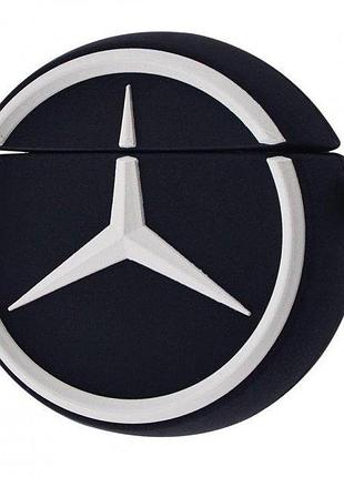 Чехол case 3d для airpods mercedes-benz (09) мерседес